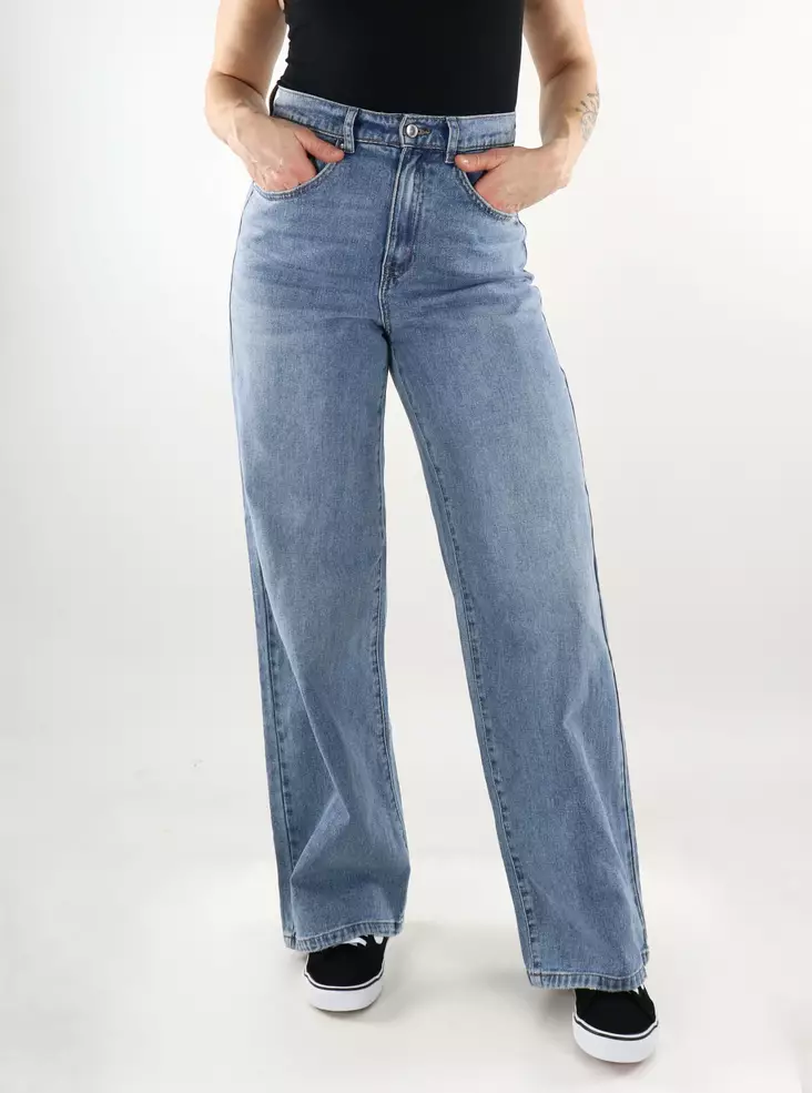 Only casual jeans för damer EX HW Wide ljusblå - Jeans för damer - 137551 - 1