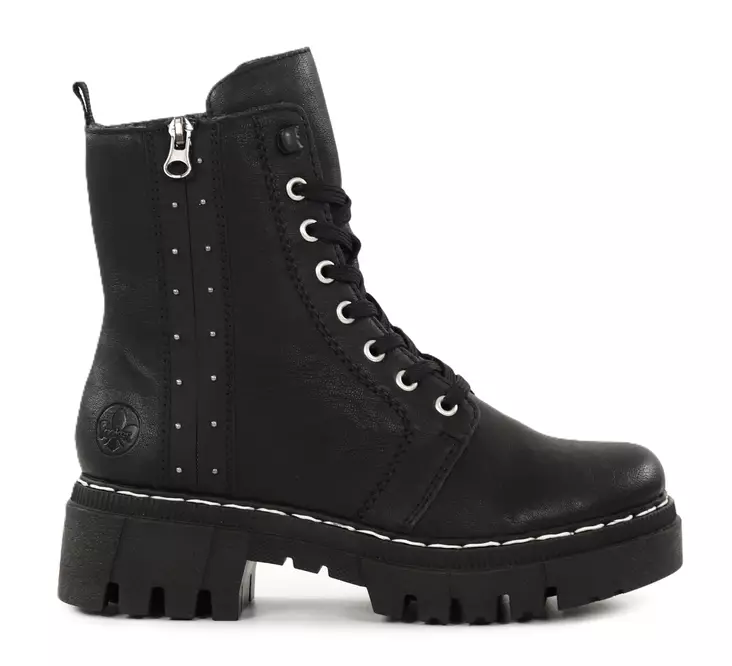 Rieker damstövletter 74044-00 svart - Rieker ankelboots - 139241 - 1