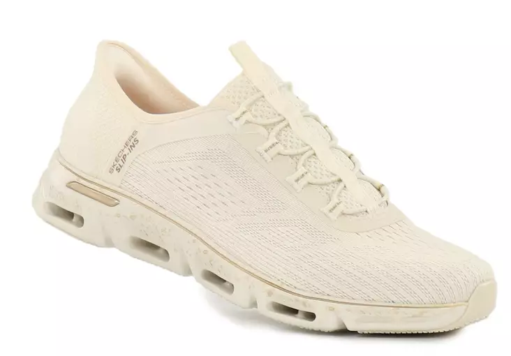 Skechers naisten tennarit 104610/NTGD Glide-step beige/kulta - Skechers tennarit - 141281 - 1