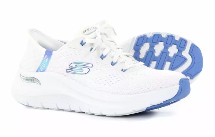 Skechers naisten tennarit 150066/WBL Arch fit 2.0 - EASY CHIC valkoinen - Skechers tennarit - 136431 - 1