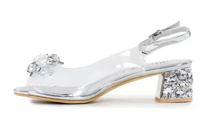 Laura Vita Korkokengät Mily 22 argent - Avokkaat ja korkokengät - 140862 - 2