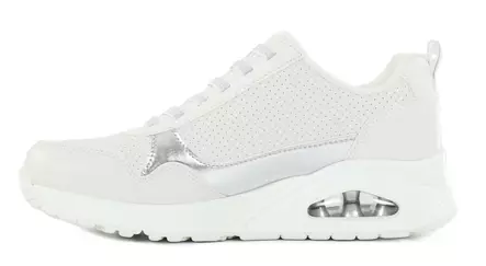 Skechers naisten tennarit 177873/WHT Uno metallic sliders valkoinen - Skechers tennarit - 141232 - 2