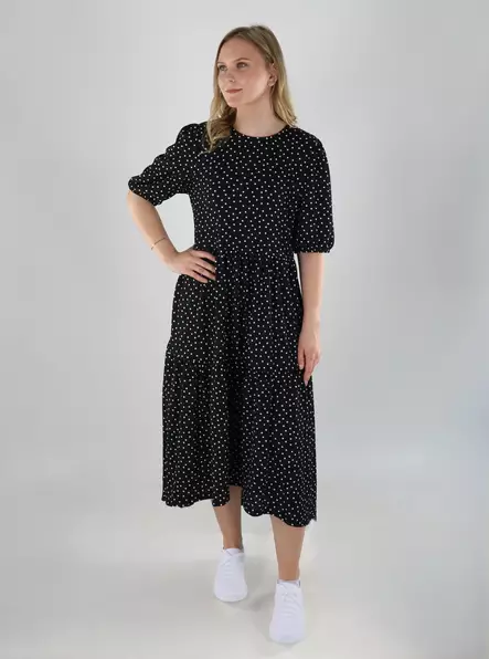 Vero Moda Mekko Malle musta/valkoiset pilkut - Mekot ja tunikat - 141302 - 1