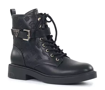Guess Ankelboots FLFFEIELE 10 svart - Stövletter och kängor för damer - 142002 - 1