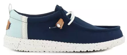 HEYDUDE miesten kengät Wally craft linen tummansininen - Miesten kävelykengät - 140872 - 1