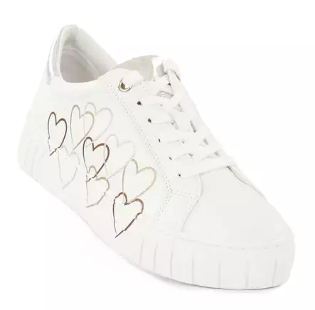 Marco Tozzi dam sneakers 23711-44 vit/guld - Sneakers för damer - 137952 - 1