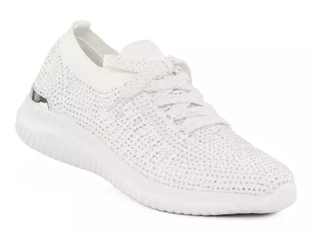 Migant naisten strassikoristellut tennarit A923-145 valkoinen - Migant sneakers - 140392 - 1