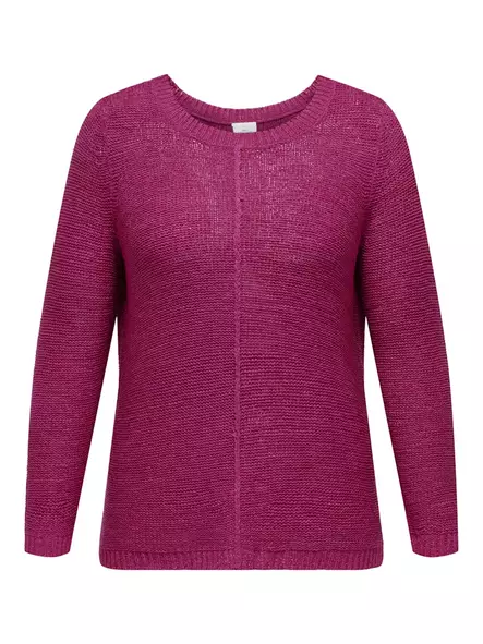 Only Carmakoma pluskoon neule New Foxy pinkki - Naisten neuleet - 137062 - 1