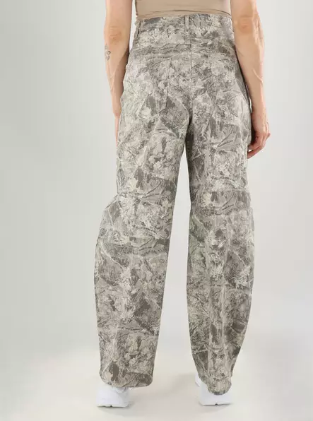 Only naisten korkeavyötäröiset farkut Taylor-banu hw smokey olive/camo - Naisten farkut - 141482 - 2
