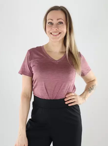 Only Play damtröja ONPCORE Life rosebrun - Sport T-shirts för damer - 140152 - 1