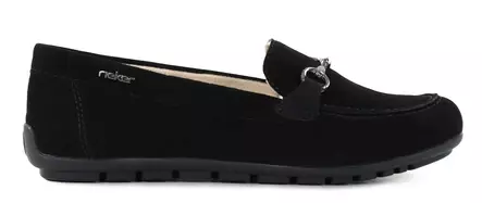 Rieker naisten loafer-malliset kävelykengät 43863-00 musta - Rieker kävelykengät - 140522 - 1