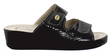 Golden Fit Pistokkaat 714 musta kiila - Naisten työkengät - 125922 - 1