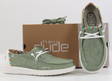 HEYDUDE Skor 40054-337 Wendy Boho Olive - Promenadskor för damer - 133682 - 2