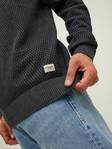 Jack & Jones Atlas herrtröja mörkgrå melerad - Stickat för herrar - 135012 - 5