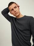 Jack & Jones Atlas herrtröja mörkgrå melerad - Stickat för herrar - 135012 - 4