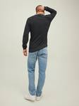 Jack & Jones Atlas herrtröja mörkgrå melerad - Stickat för herrar - 135012 - 3