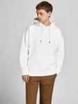 Jack&Jones Star hoodie för män vit - Huvtröjor för herrar - 134922 - 1