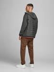 Jack&Jones miesten vettähylkivä takki Toby hybrid musta - Miesten takit - 130832 - 3