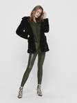 Only naisten keinoturkistakki Malou faux fur musta - Naisten kevyet takit - 129632 - 4