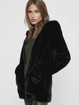 Only naisten keinoturkistakki Malou faux fur musta - Naisten kevyet takit - 129632 - 3
