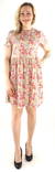 Only naisten kukkamekko Hillary short lavender/sunny - Mekot ja tunikat - 133492 - 1