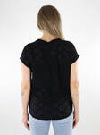 Only naisten t-paita Smilla musta - Naisten T-paidat - 136052 - 2