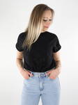 Only naisten t-paita Smilla musta - Naisten T-paidat - 136052 - 1
