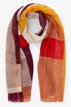 Pieces Huivi Fasselo long taupe/multi - Naisten huivit - 129172 - 1