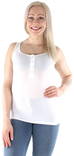 Pieces naisten ribbitoppi Kitte tank, musta, valkoinen - Naisten topit - 126282 - 2