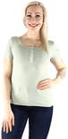 Pieces dam ljusgrön ribb t-shirt Kitte desert sage - T-shirts för damer - 128002 - 1