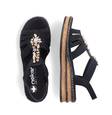 Rieker damsandaler 62949-00 svart - Rieker sandals - 135822 - 3