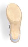 Rieker damsandaler 665K3-80 vit - Rieker sandals - 135732 - 4