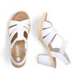 Rieker damsandaler 665K3-80 vit - Rieker sandals - 135732 - 3