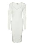 Vero Moda Aware Skyler stickad klänning snow white - Stickat för damer - 135002 - 1