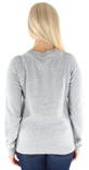 Vero Moda mjuk stickad dam tröja Doffy o-neck ljusgrå - Stickat för damer - 129132 - 2