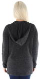 Vero Moda naisten avoin neuletakki huppu Doffy hood musta - Naisten neuleet - 129232 - 2