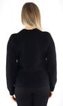 Vila naisten Neule Dalo o-neck musta - Naisten neuleet - 132672 - 2