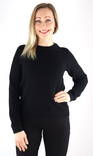 Vila naisten Neule Dalo o-neck musta - Naisten neuleet - 132672 - 1