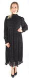 Vila naisten mekko Vita highneck mst/birch dots - Mekot ja tunikat - 132292 - 1