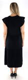 Vila Klänning Summer midi black - Klänningar och tunikor - 135972 - 2