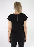 Vero Moda naisten t-paita Saki musta/gold shimm - Naisten T-paidat - 137032 - 2