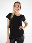 Vero Moda naisten t-paita Saki musta/gold shimm - Naisten T-paidat - 137032 - 1