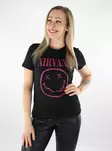 Only naisten t-paita Nirvana musta - Naisten T-paidat - 137422 - 1