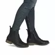 Rieker damstövlar med bred läst 74855-00 svart - Rieker ankelboots - 139022 - 5