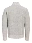 Jack&Jones Neule Rooster half zip beige - Miesten neuleet - 142372 - 3