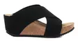 Copenhagen Shoes kiilakorolliset pistokkaat Frances 23 musta - Pistokkaat - 138512 - 1