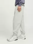Jack&Jones miesten collegehousut Bill meleerattu vaaleanharmaa - Miesten housut - 139322 - 3