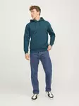 Jack&Jones miesten huppari Star Hood sinivihreä - Miesten hupparit - 136852 - 3
