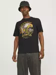 Jack&Jones miesten printillinen T-paita Skull rock - Miesten T-paidat - 136522 - 2