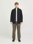 Jack&Jones Villakangastakki Harrison wool blend musta - Miesten takit - 139882 - 2
